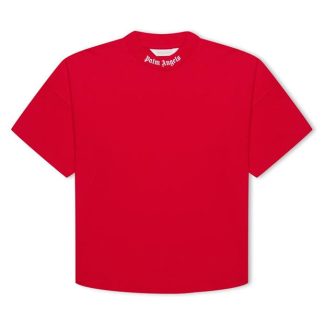 PALM ANGELS Children'S Classic T Shirt Kids Regular Fit T-Shirts Red 12501 for sale