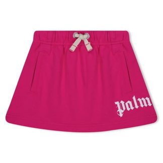 PALM ANGELS Classic Logo Skirt Juniors Kids Mini Skirts Fuchsia 3201 for sale