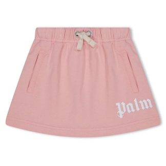 PALM ANGELS Classic Logo Skirt Juniors Kids Mini Skirts Pink 3001 for sale