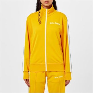 PALM ANGELS Classic Track Jacket Women Yellow 1604  for sale