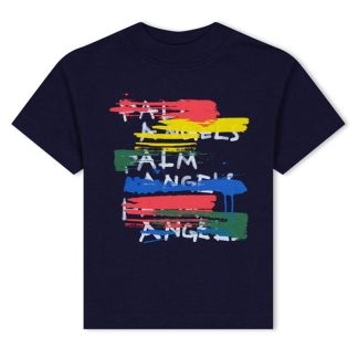 PALM ANGELS Graphic T-Shirt Juniors Kids Navy 4601  for sale