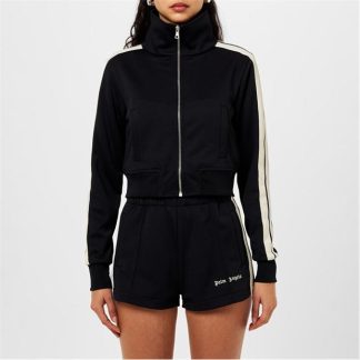 PALM ANGELS High Neck Track Jacket Women Black 1003  for sale