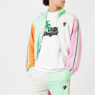 PALM ANGELS Hunter Colour Block Track Jacket Men Green 5010  for sale