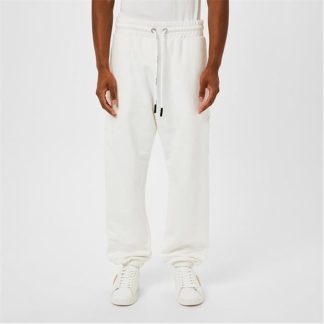 PALM ANGELS Jogging Bottoms Men White/White  for sale