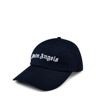 PALM ANGELS Logo Cap Men Baseball Caps Navy 4601 for sale