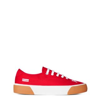 PALM ANGELS Logo Skaters Men Red/Wht 2501  for sale