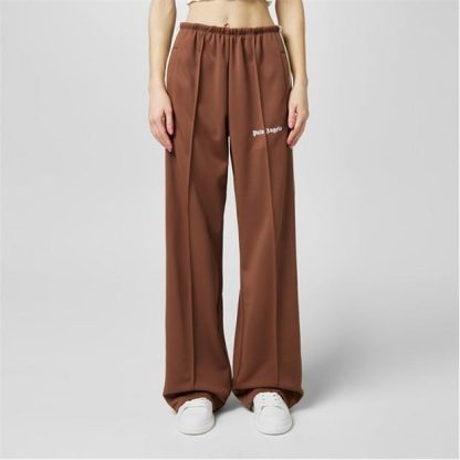 PALM ANGELS Loose Track Bottoms Women Brwn/Wht 6001  for sale