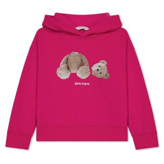 PALM ANGELS Palm Bear OTH Jn32 Kids OTH Hoodies Fuchsia 3260 for sale