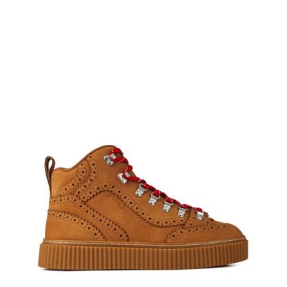 PALM ANGELS Palm Brogue Boot Sn34 Men Ocher  for sale