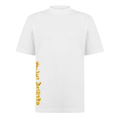 PALM ANGELS Palm Burning Palm T Sn44 Men Off White  for sale