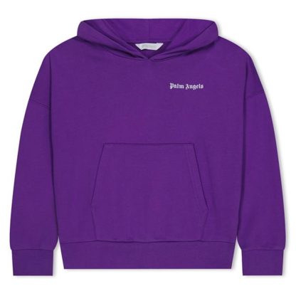 PALM ANGELS Palm Classic OTH Jn34 Kids OTH Hoodies Purple 3701 for sale