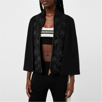 PALM ANGELS Palm Emb Cape Ld41 Women Black  for sale