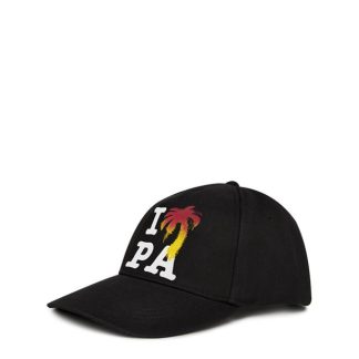 PALM ANGELS Palm I Love Pa Cap Ld41 Women Black 1001  for sale