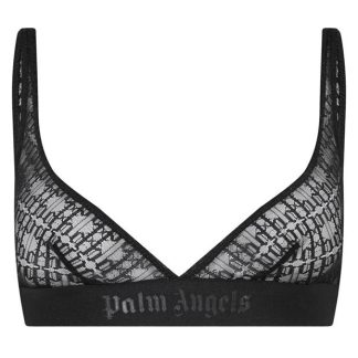 PALM ANGELS Palm Lce Lgo Tri Bra Ld41 Women Black 1010  for sale