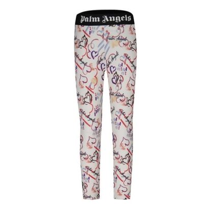 PALM ANGELS Palm Lgo Leggings Jn34 Kids Multi 0328  for sale