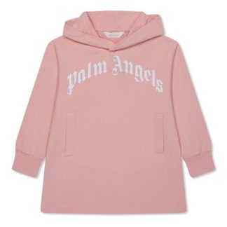 PALM ANGELS Palm Lgo OTH Dress Jn34 Kids Pale Pink 3001  for sale