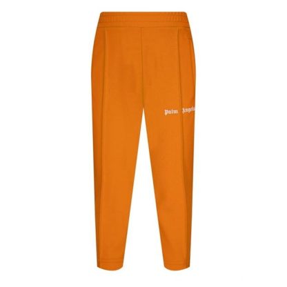 PALM ANGELS Palm Lgo Track Pnt Jn32 Kids Orange/Wht 2001  for sale