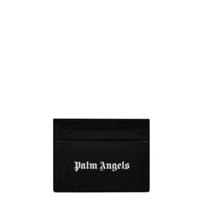 PALM ANGELS Palm Logo Card Sn34 Unisex Black/White  for sale