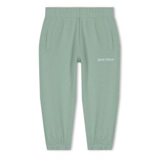 PALM ANGELS Palm Logo Joggers In34 Kids Sage 5301  for sale