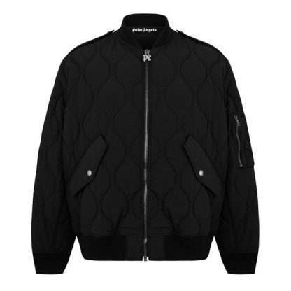 PALM ANGELS Palm Mono Bomber Sn44 Men Black/White  for sale