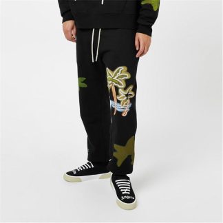 PALM ANGELS Palm Neon Joggers Men Black 1084  for sale