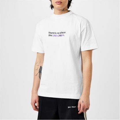 PALM ANGELS Palm No Place T Sn34 Men White  for sale