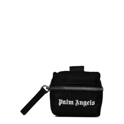 PALM ANGELS Palm Nylon Airpod Sn34 Unisex Black/White  for sale