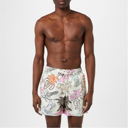 PALM ANGELS Palm Palmity Swim Sn34 Men Multi 0484  for sale