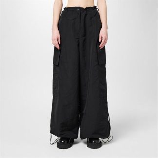 PALM ANGELS Palm Parachte Pnts Ld34 Women Black 1010  for sale