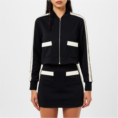 PALM ANGELS Palm Pckts Trck Jkt Ld34 Women Black 1003  for sale