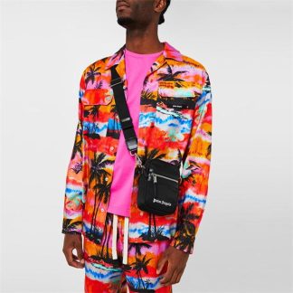 PALM ANGELS Palm Psych LS Shirt Sn34 Men Multi  for sale