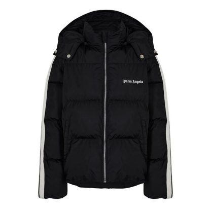 PALM ANGELS Palm Puf Jacket Jn34 Kids Down Jackets Blk/Wht 1001 for sale