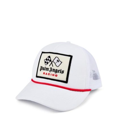 PALM ANGELS Palm Racing Cap Sn34 Men White  for sale