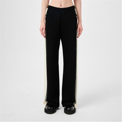 PALM ANGELS Palm Rcing Trck Pnts Ld34 Women Blk/Bttr 1004  for sale