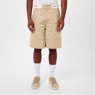 PALM ANGELS Palm Sartorial Shrt Sn34 Men Beige White  for sale