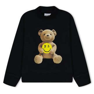 PALM ANGELS Palm Smily Sweat Jn34 Kids Black 1015  for sale