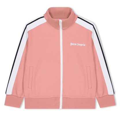 PALM ANGELS Palm Taped Track Jkt Jn34 Kids Tracksuit Tops Pale Pink 3001 for sale