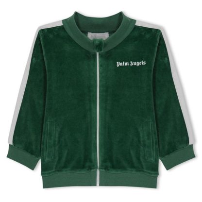 PALM ANGELS Palm Taped Trk Jkt In34 Kids Green 5501  for sale