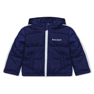 PALM ANGELS Palm Track Puffer Jk In34 Kids Blue 4601  for sale