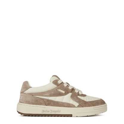 PALM ANGELS Palm Uni Low Suede Sn34 Men White/Camel  for sale