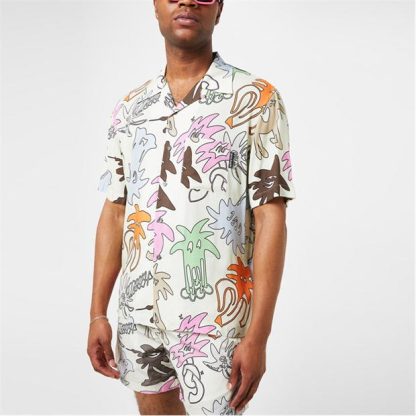 PALM ANGELS Palmity Shirt Men Multi 0484  for sale