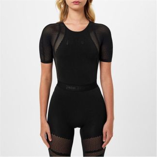 PALM ANGELS Seamless Bodysuit Women Black 1010  for sale