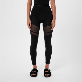 PALM ANGELS Seamless Leggings Women Black 1010  for sale