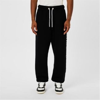 PALM ANGELS Side Logo Jogging Bottoms Men Black 1001  for sale