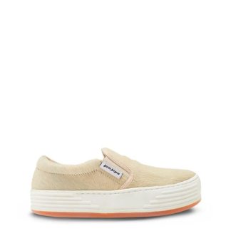 PALM ANGELS Snow Pony Slip-On Trainers Women Beige/Wht 6101  for sale