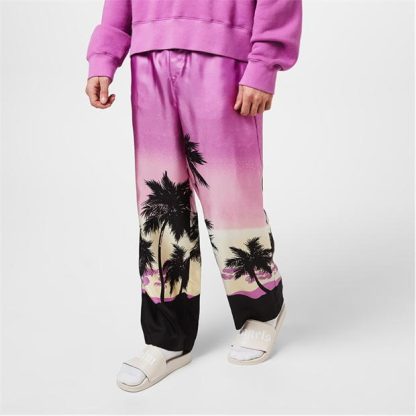 PALM ANGELS Sunset Pyjama Pants Men Purp/Blk 3710  for sale