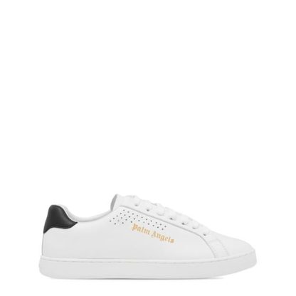 PALM ANGELS Tennis Trainers Women Low Trainers Wht/Blk 0110 for sale