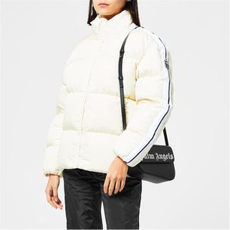 PALM ANGELS Track Down Jacket Women Bttr Wht 0401  for sale