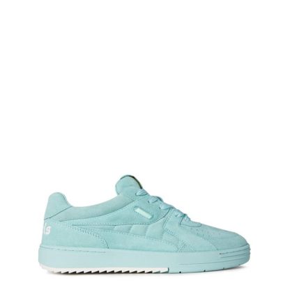 PALM ANGELS Univeristy Trainers Men Low Trainers Turquoise for sale