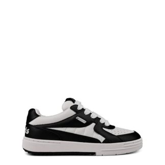 PALM ANGELS University Sneakers Women Low Trainers Wht Blk 0110 for sale